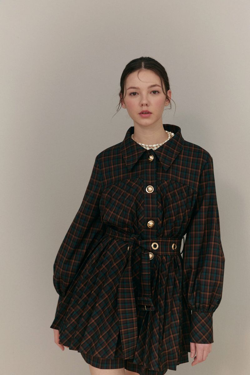 Pleated jacket