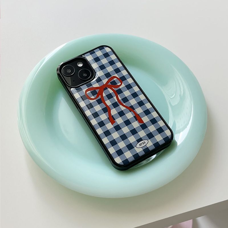 red ribbon epoxy bumper case