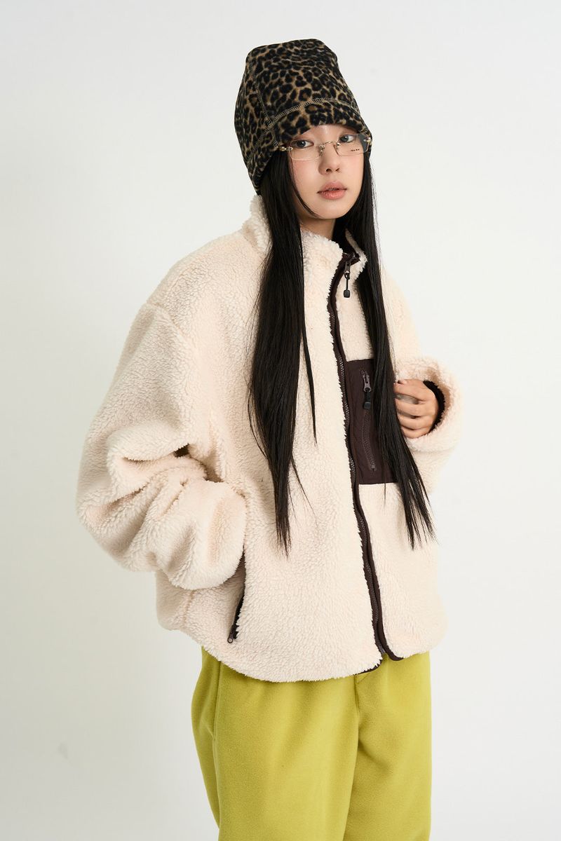 Dumble fleece reversible jumper