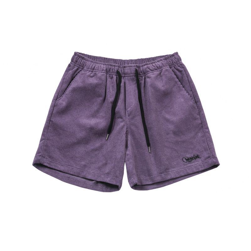 ARCANE FUNK(アーケインファンク)の「CORDUROY LOGO HALF PANTS PURPLE(Pants)」