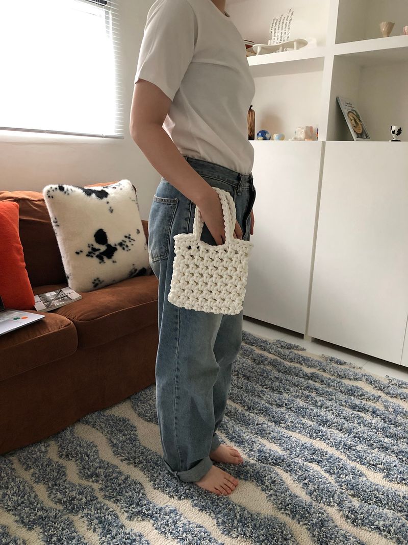 fruit net bag mini (white)