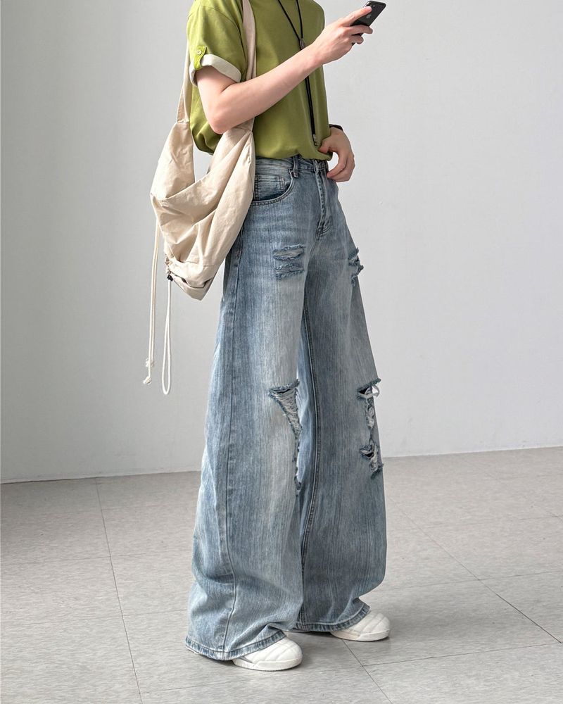 Kess Vintage Curved Denim