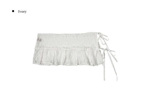 Ted Lace Wrap Skirt