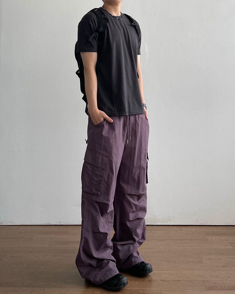 Rustle Parachute Nylon Pants