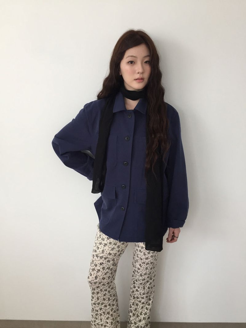 Redin Flora Bootcut Pants (2color)