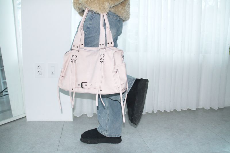 Mat Washing Strap Shoulder Bag Crossbag (3colors)