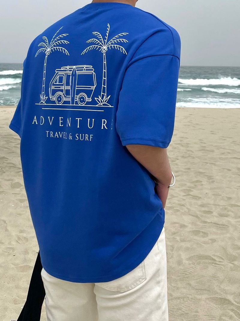 サマートラベルキャンピングTシャツ 