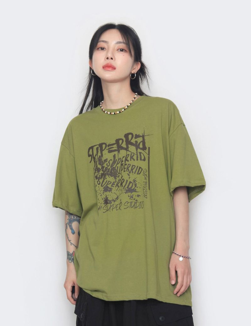 nutellike(ヌテールライク)の「Super Lead Over Short Sleeve T(Tops)」