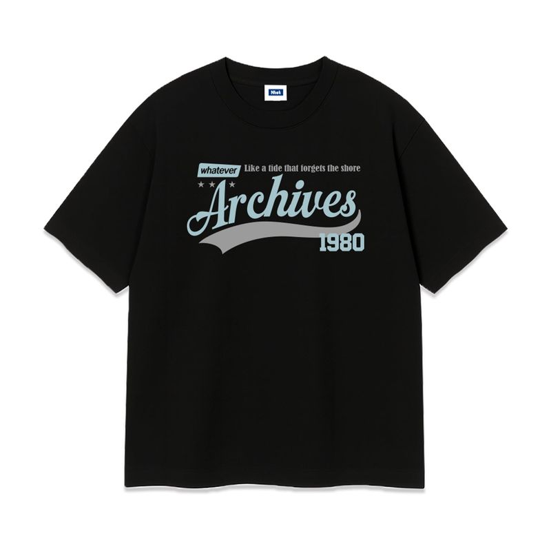 whatever archives over fit t-shirt (3color)