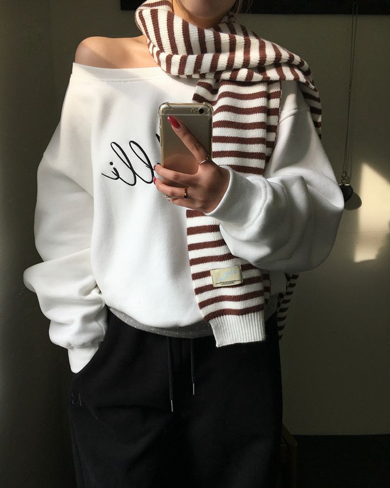 [ORIGINAL] Heli Stripe Scarf