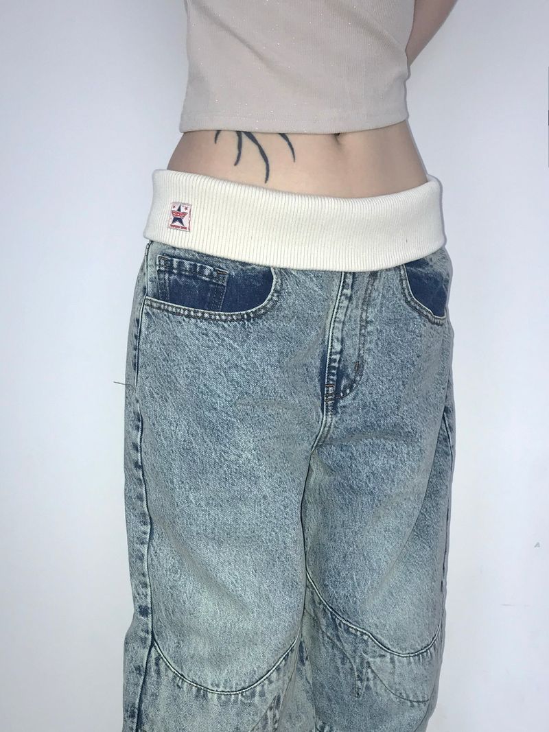Ice age banding denim pt