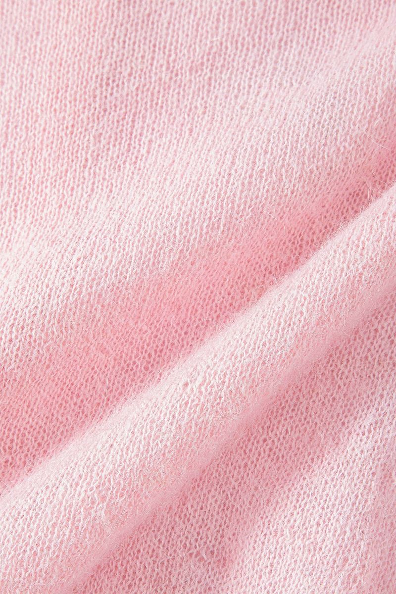 Petal Knit Cardigan [Pink]