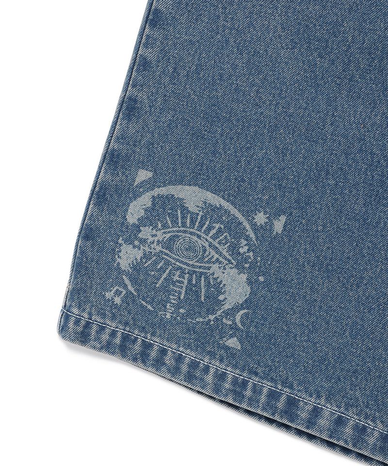 OVERDYED DENIM SHORTS BLUE(CV2FMUD161A)