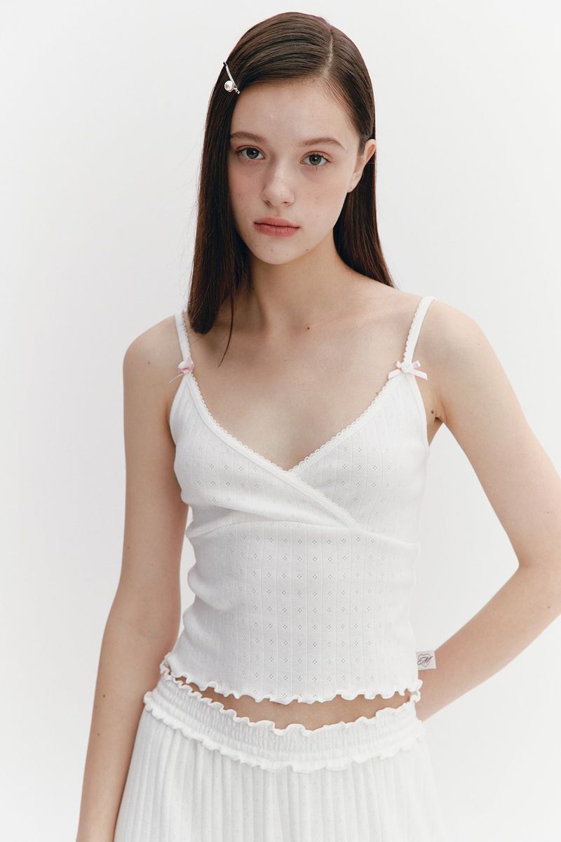 Wave Sleeveless Ivory