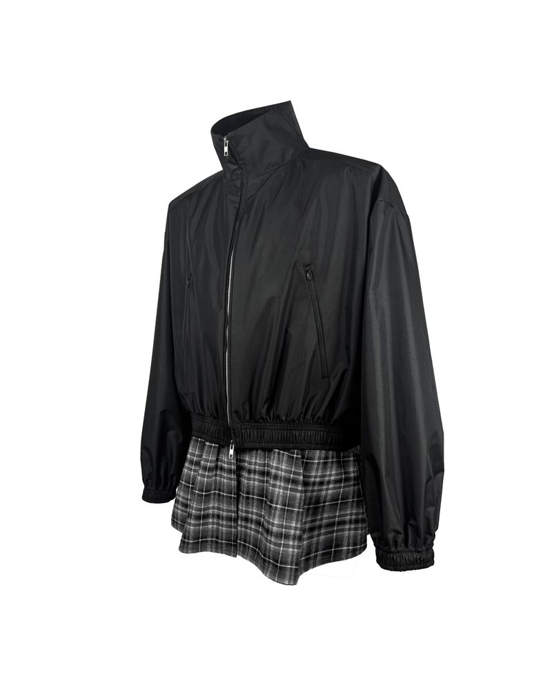 SHIRT LAYER BLOUSON JACKET