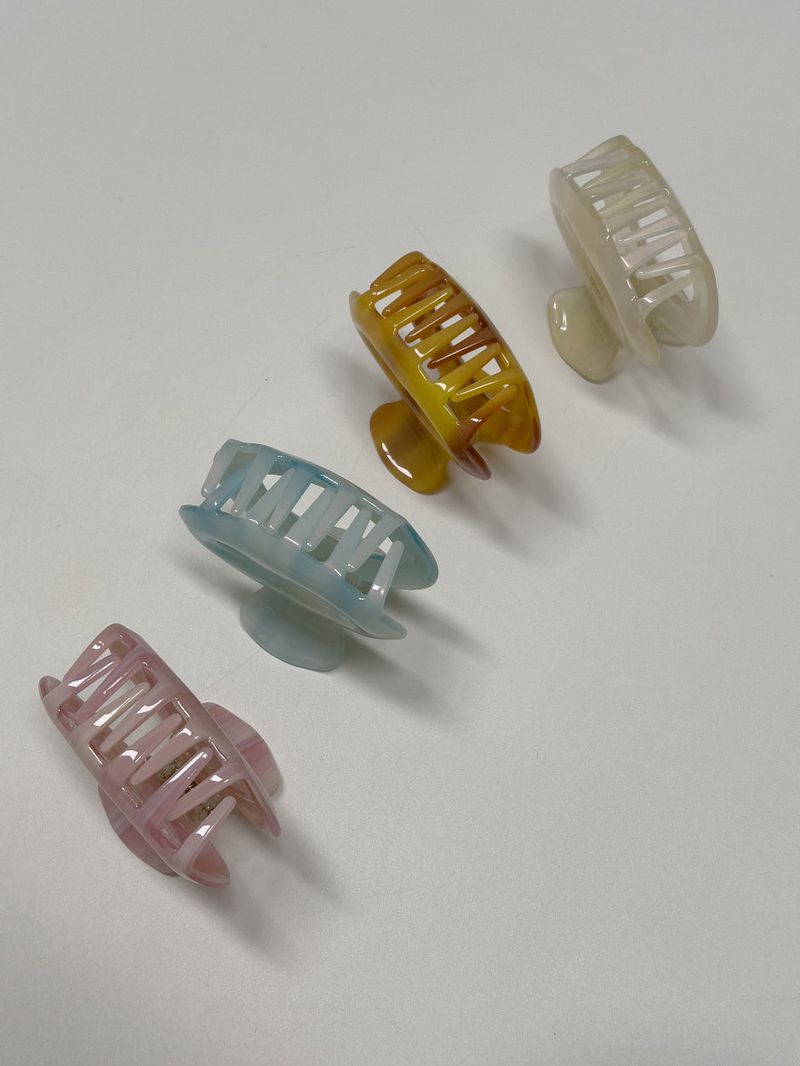 Marble Mini Hair Clip