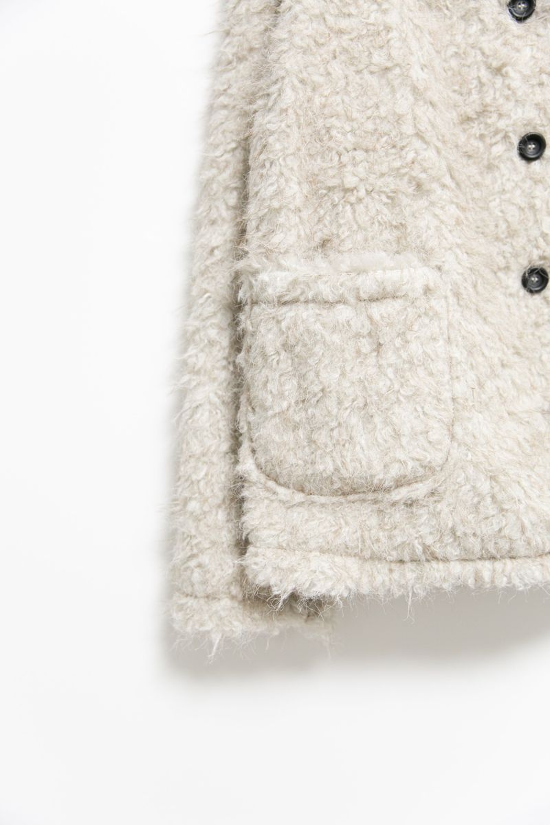 double button fluffy cardigan(2colors)