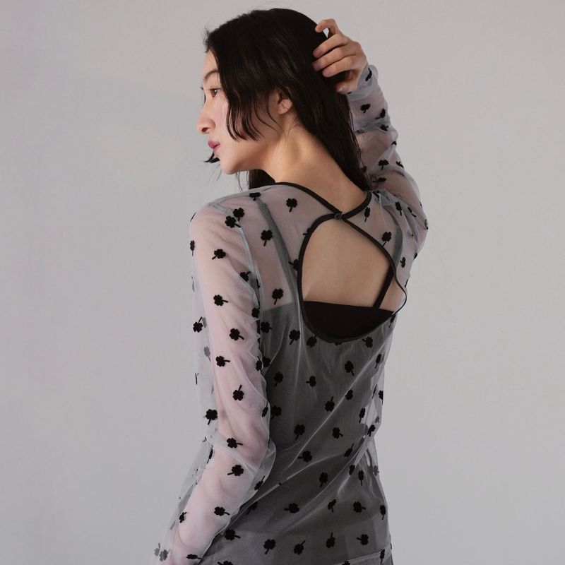 clover see through tops