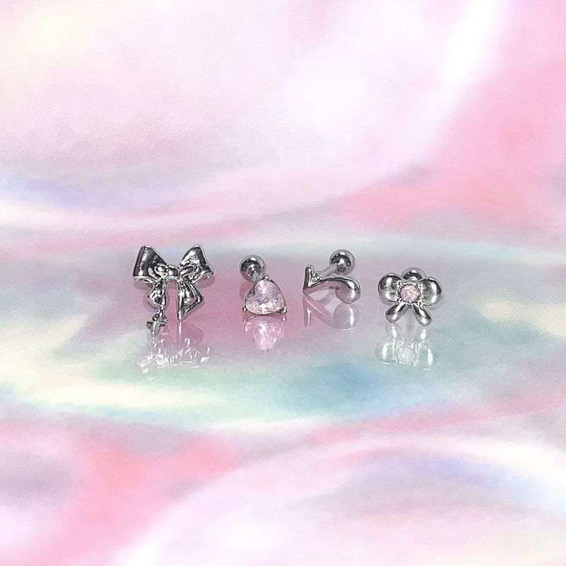 [SET] Sweet Melody Ribbon Piercing