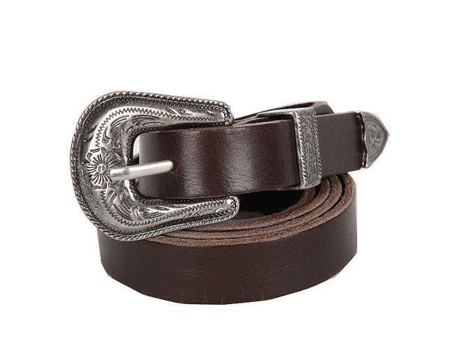 No.0281 western thin BELT (3color)