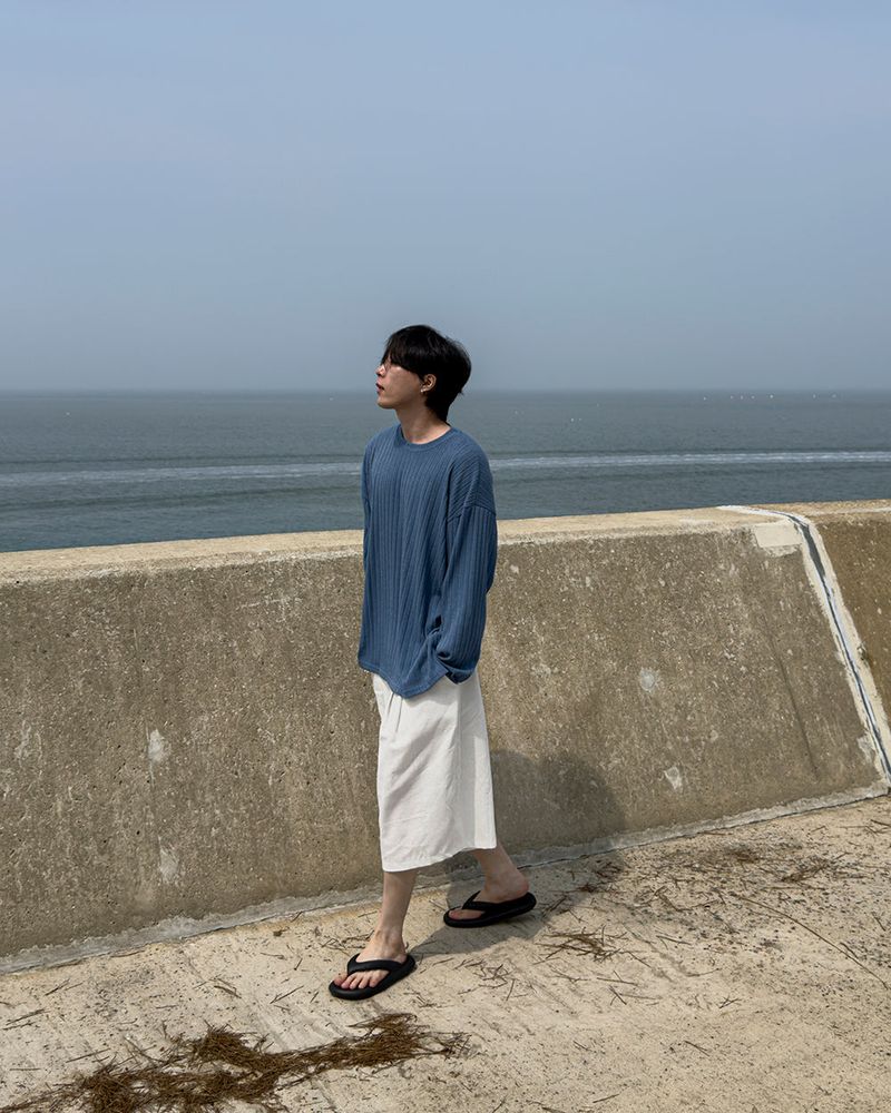 Rok Linen Pintuck Bermuda Pants