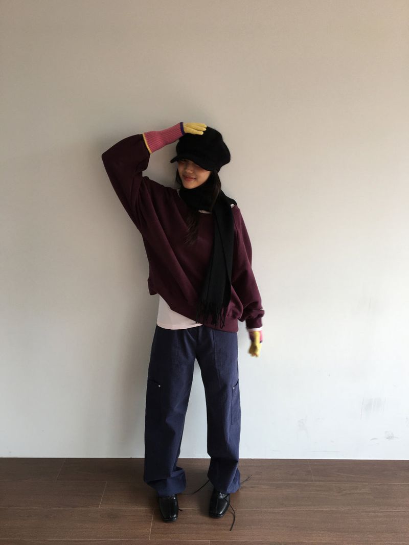 Angora Knit Beret (3color)