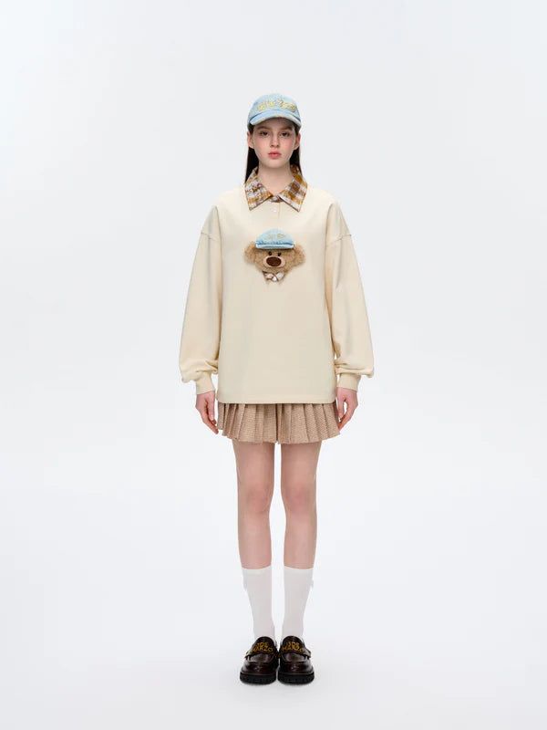 13DE MARZO(トレセ・デ・マルゾ)の「13DE MARZO Real Cap Bear Sweater(Tops)」