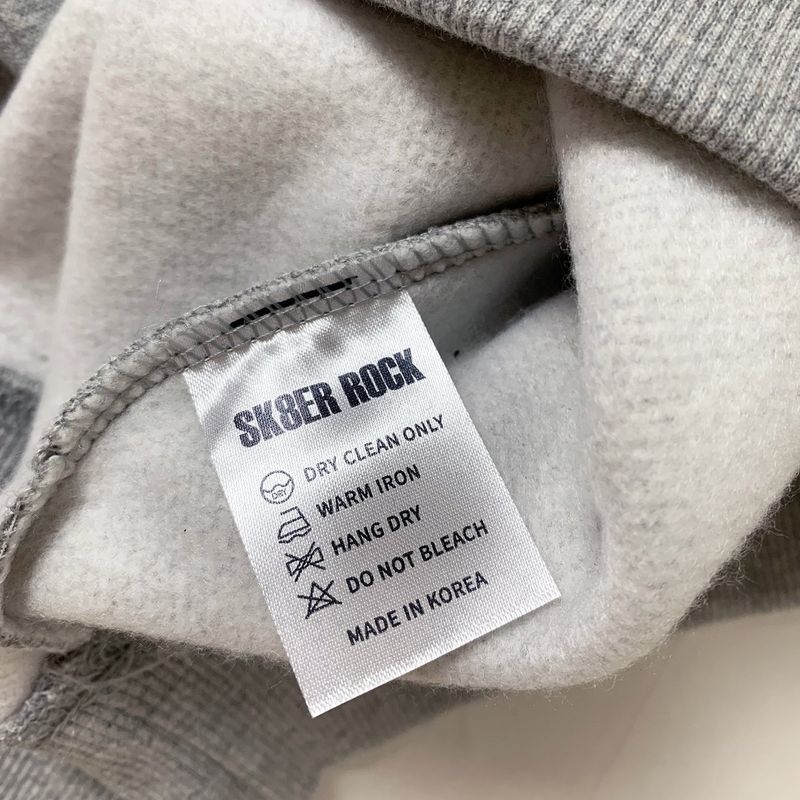BURNING EYES HOODIE GRAY