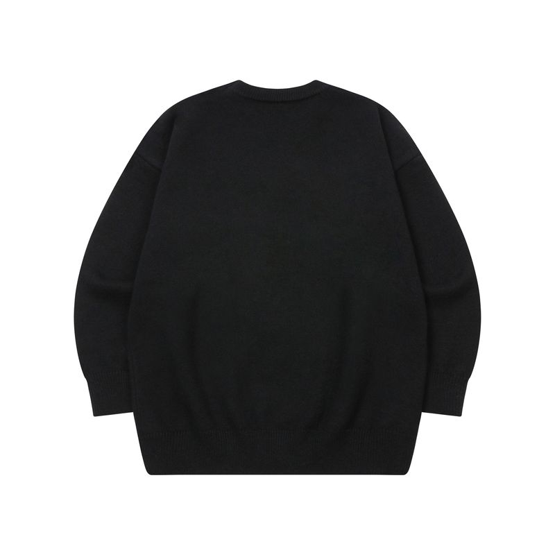 SIERRA LEOPARD HEART KNIT UNISEX
