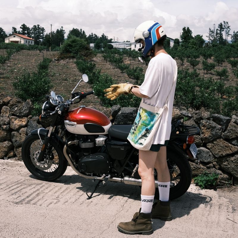 [Patchwork Canvas Bag] Life in Travel-Tie-dye Lime