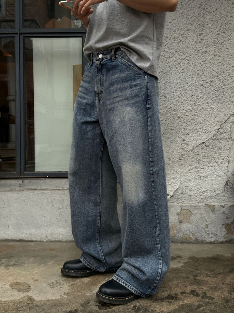Martin wide curve denim