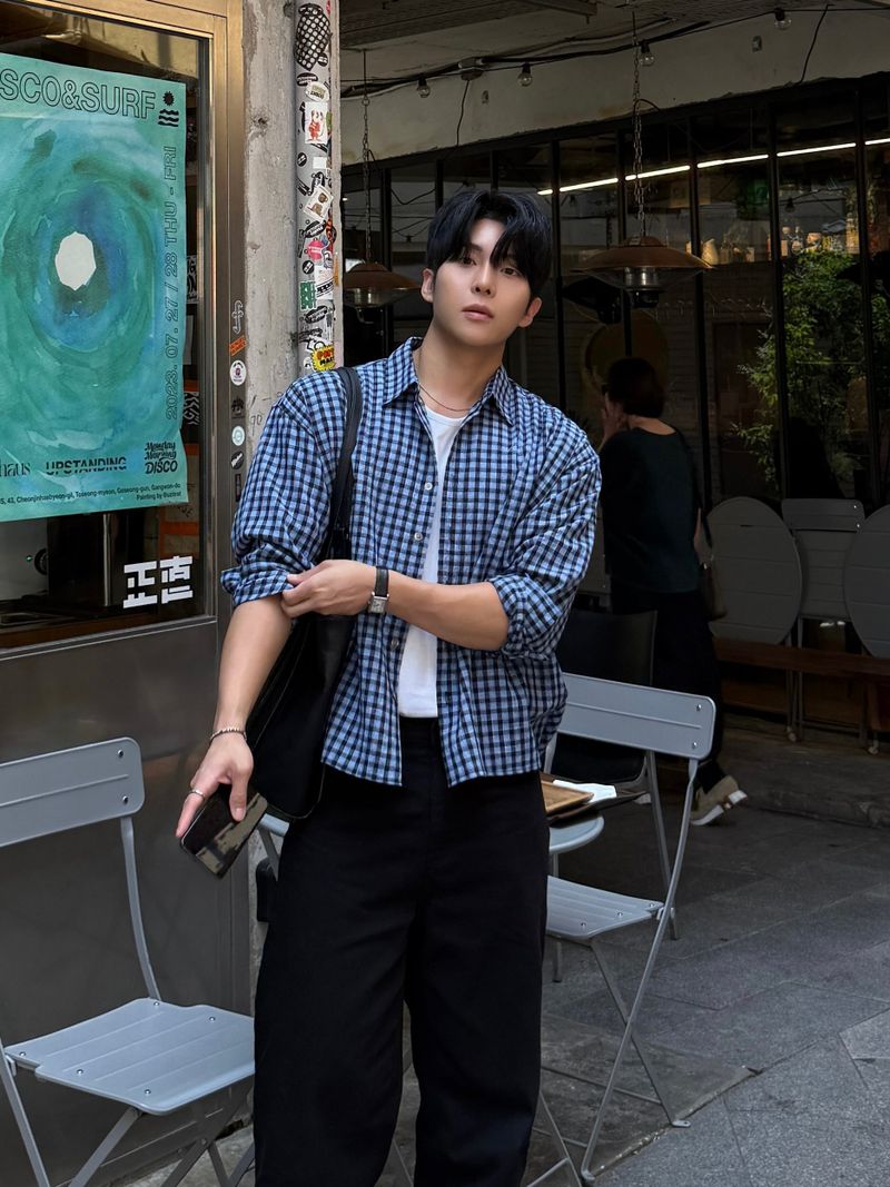 Foby classic cropped shirt