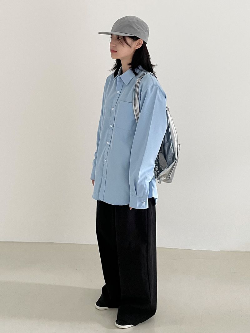 Standard banding two tuck pants