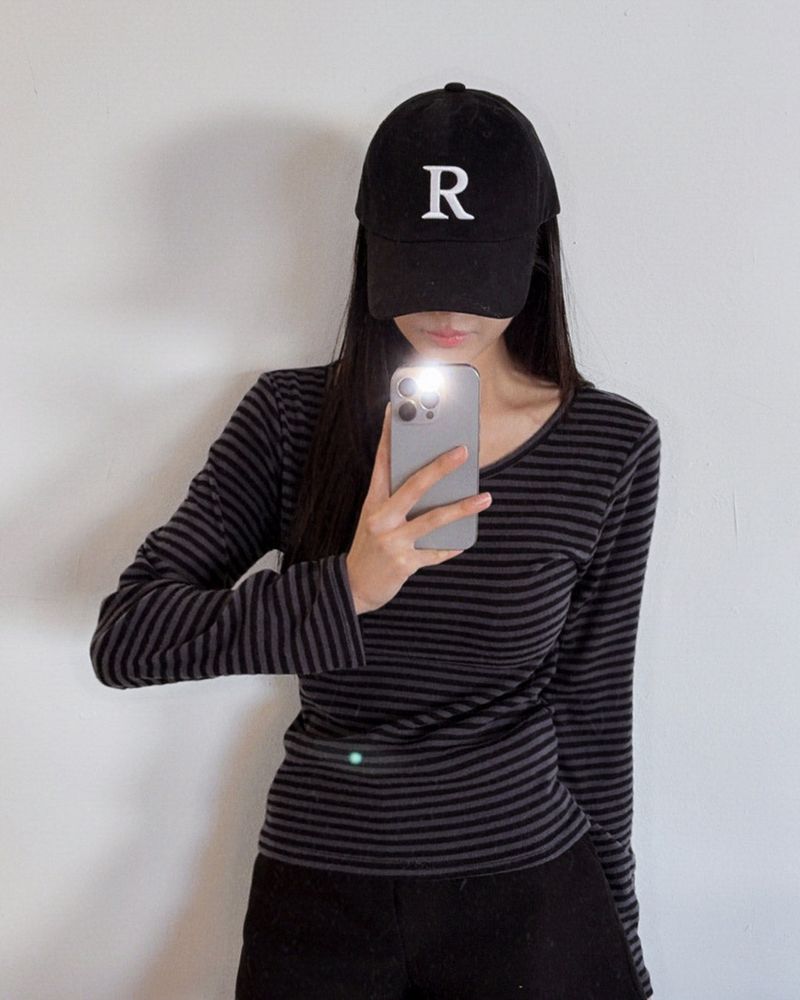 Lonark lettering ball cap