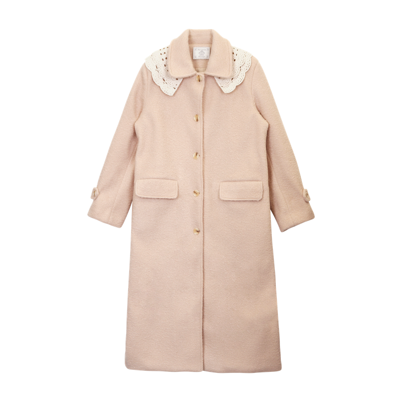 FAIRY LACE COLLAR COAT