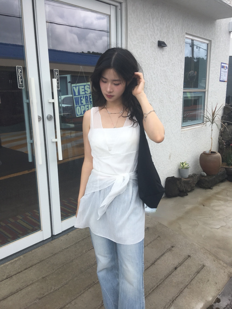 RIbbon Tied Shoulder Bag