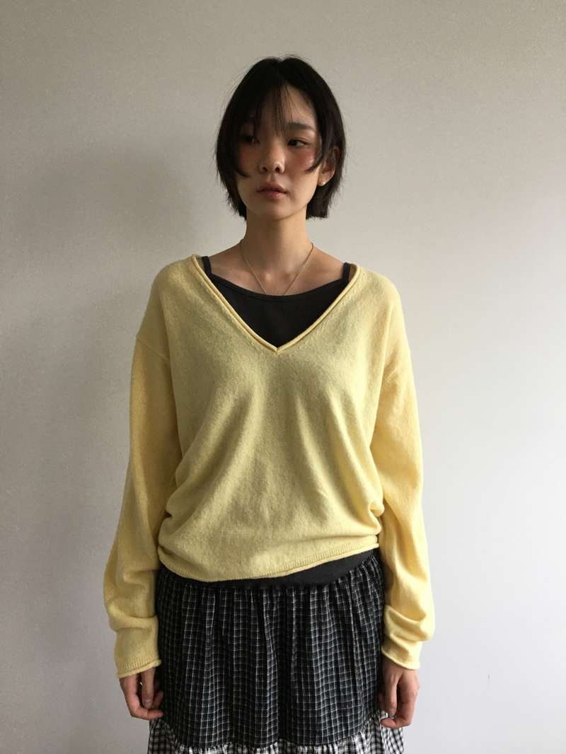 Fold check skirt (3color)