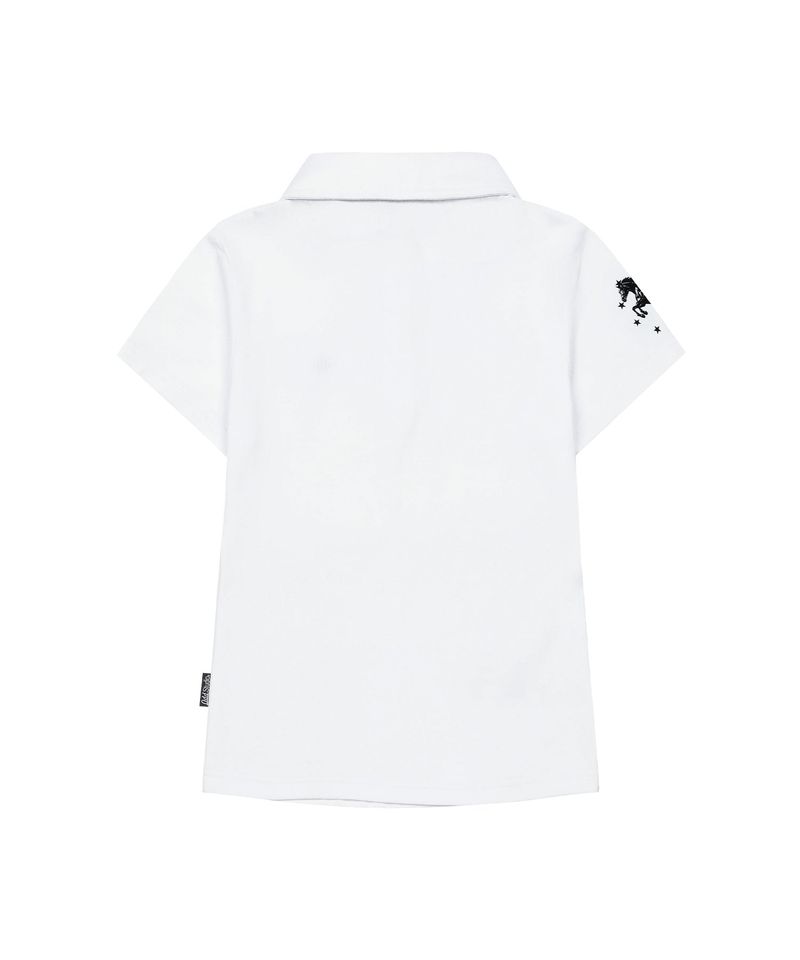 Kitsch Graphic Collared Shirt - WHITE