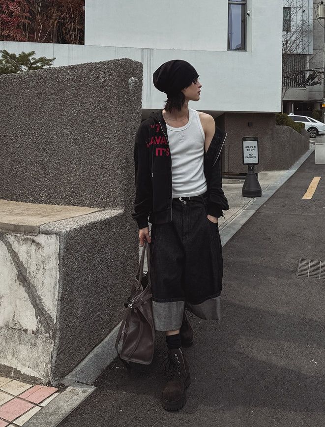 Flag Printing Hood Zip-Up