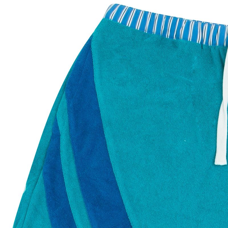 EXOTIC TERRY OPEN COLLAR SHORT-PANTS (UNISEX)_SYS0PT03GN