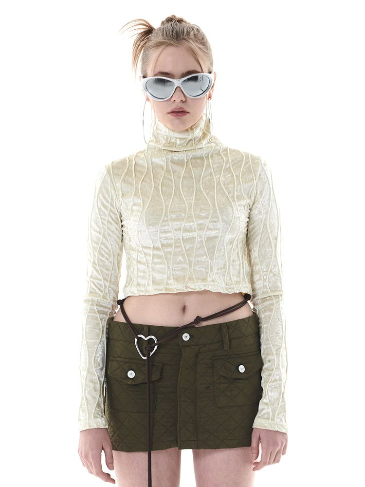 GATELESS（ゲートレス）の「FRENCH TURTLENECK（Tops）」