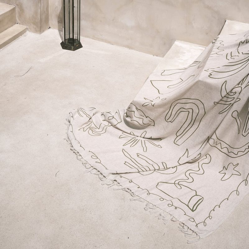 [Eco blanket] Camino - Natural