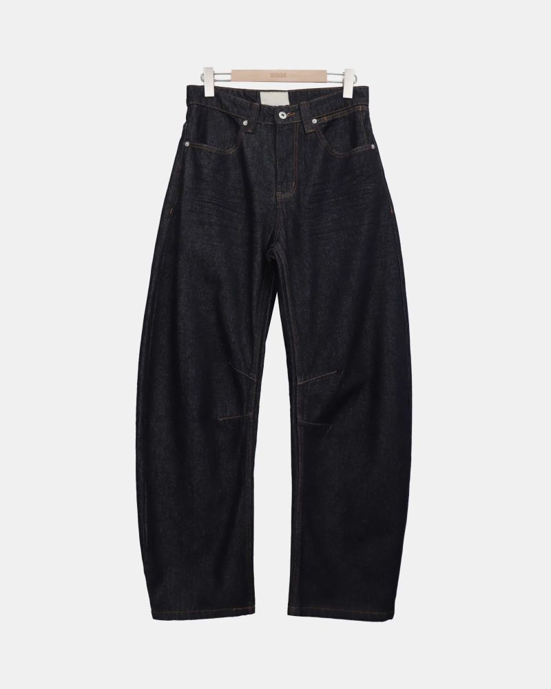 Dev Dart Curved Denim Pants