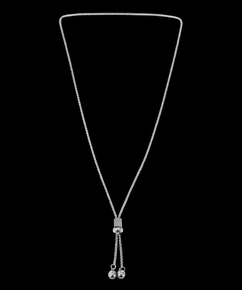 Unique Square Drop Chain Necklace
