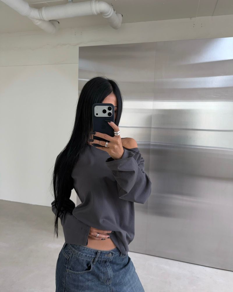 Roomy Wide Denim Pants