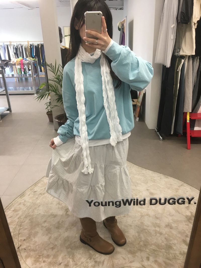 De Nuit Wave Scarf (3color)