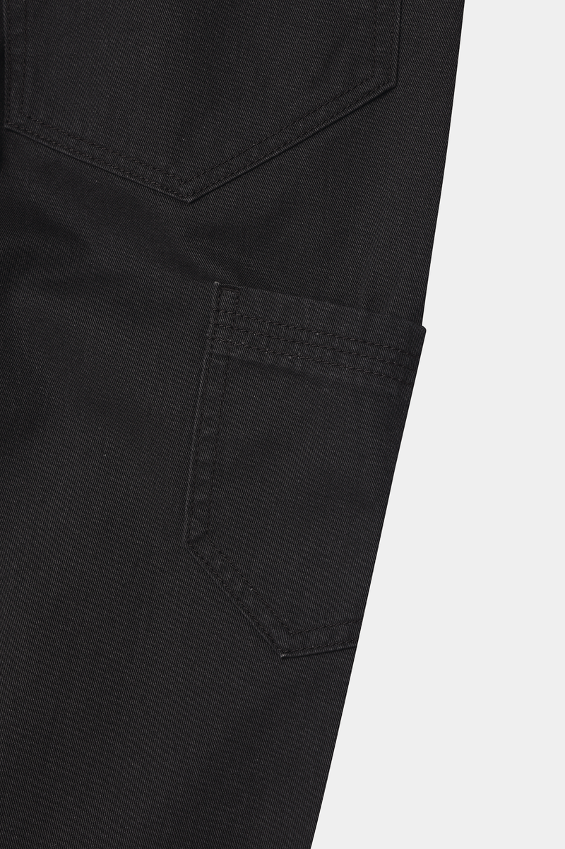 ローライズ フィット カチオン レギュラー パンツ (Washed Black)