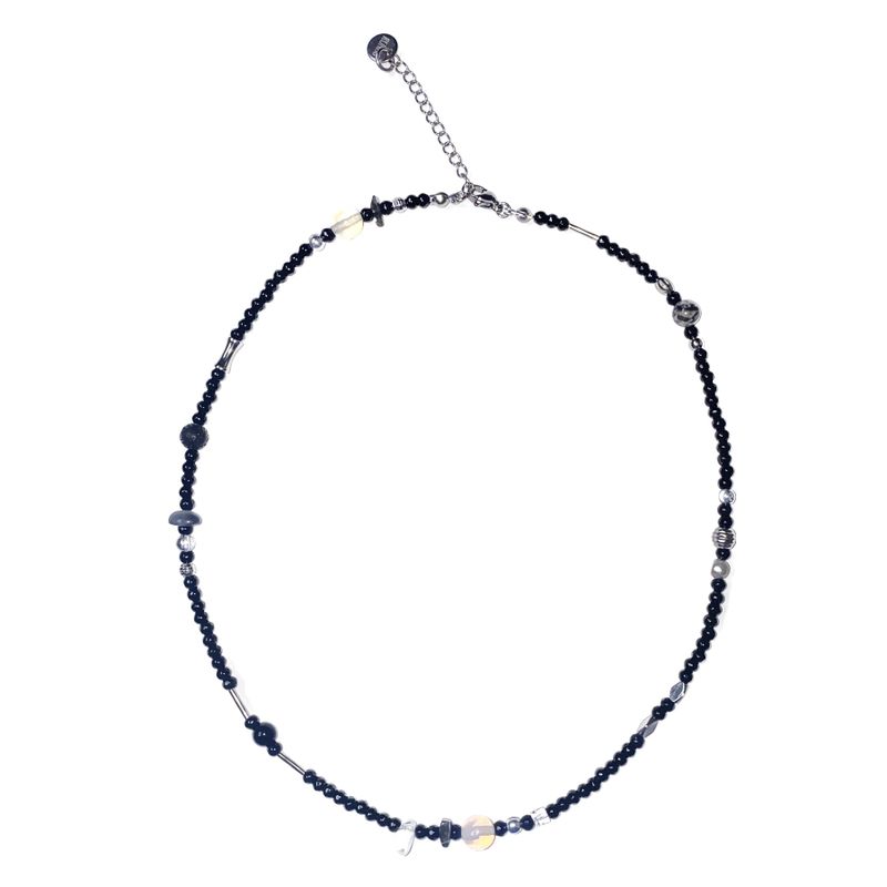 RUNDS(ランド)の「onxy mix gemstone necklace(Accessories)」
