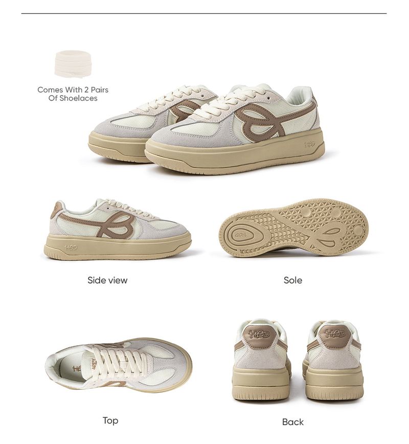 HBD Summer Breathable 5CM Elevated Retro German Training Shoes