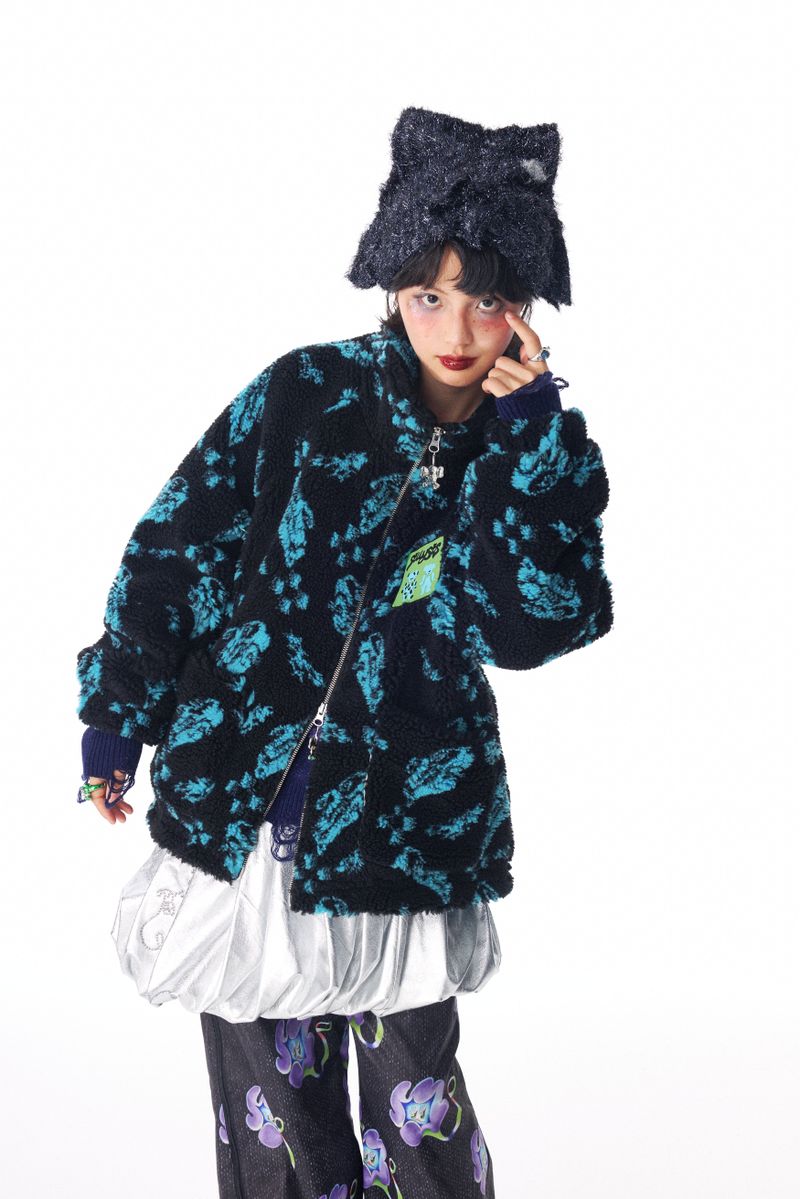 Lamb wool coat